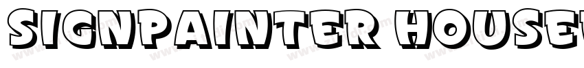 SignPainter HouseBru字体转换